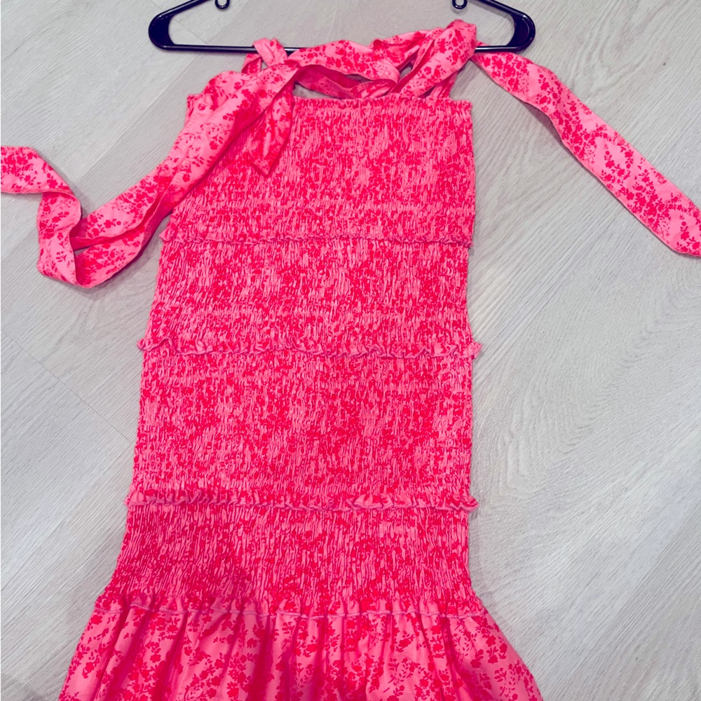 HOT PINK PREPPY DRESS